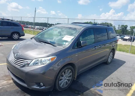 2017 Toyota Sienna Xle Premium 7 Passenger from USA, damaged, VIN 5TDDZ3DC9HS146886